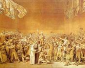 雅克-路易 大卫 : The Tennis Court Oath